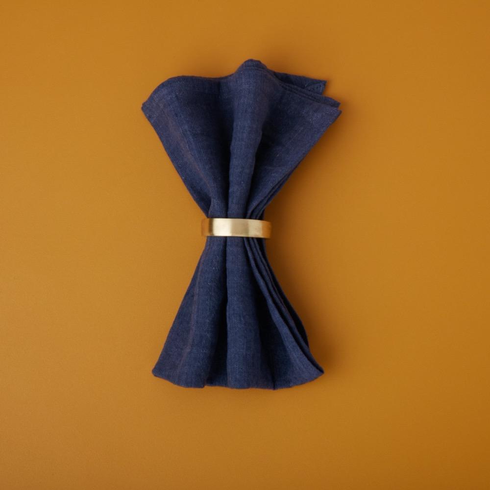 Be Home Luxe Circle Napkin Ring Set Of 8