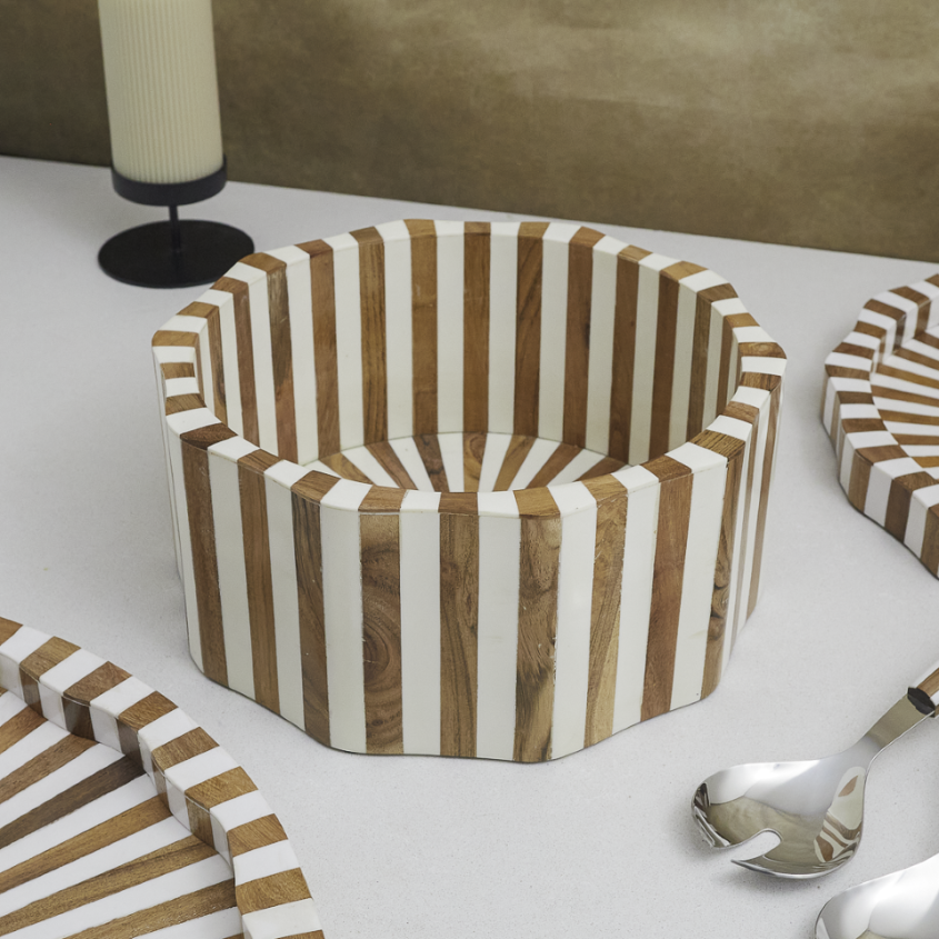 be home Lyra Inlay Bowl