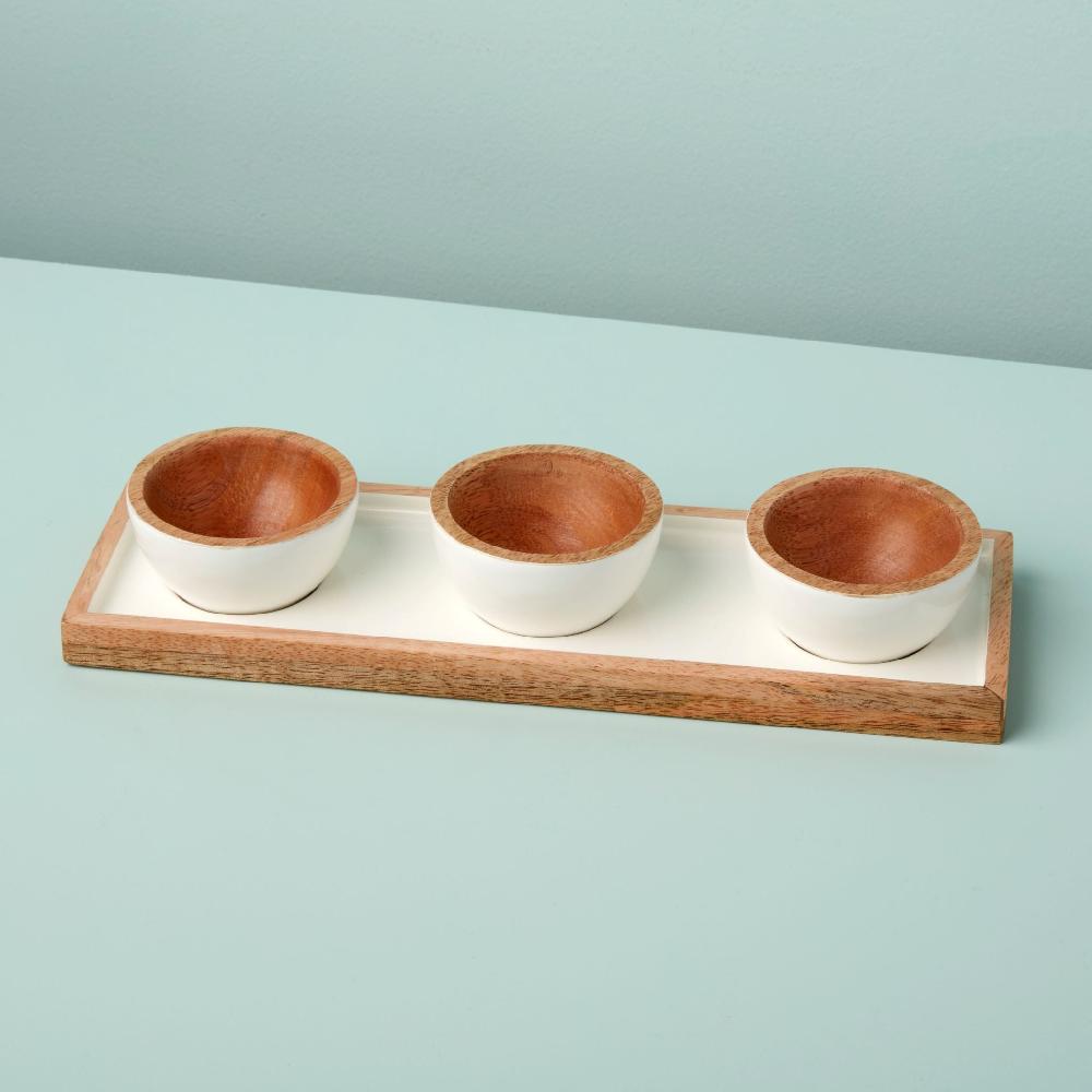 Be Home Madras Classic Dipping Bowl Set