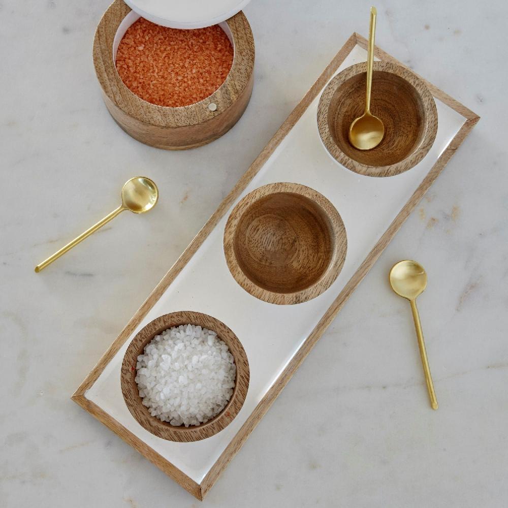 be home Madras Classic Dipping Bowl Set