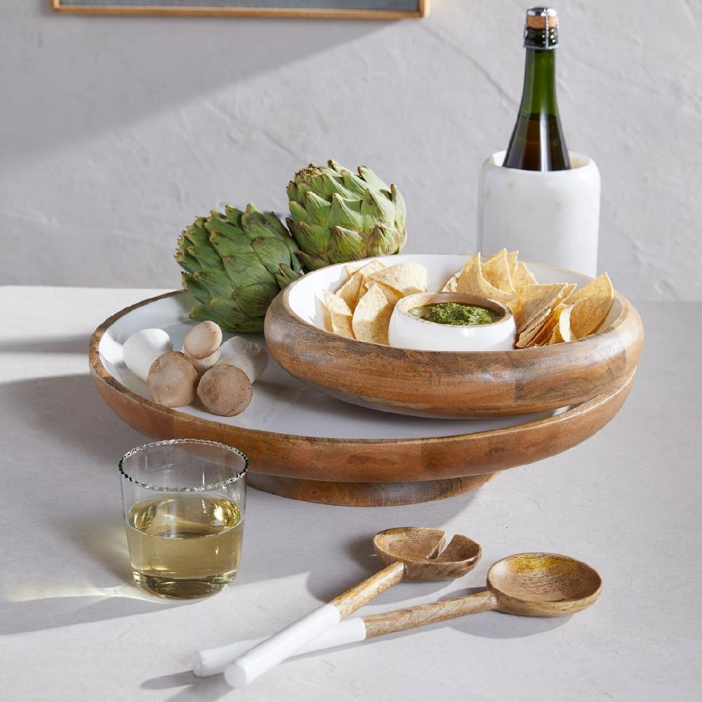 Be Home Madras Curva Lazy Susan