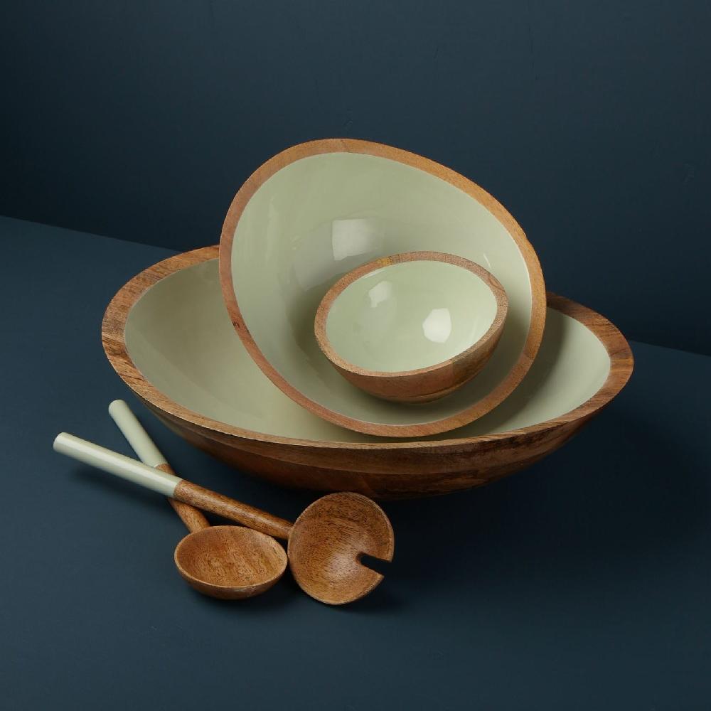 Be Home Madras Medium Bowl Mint