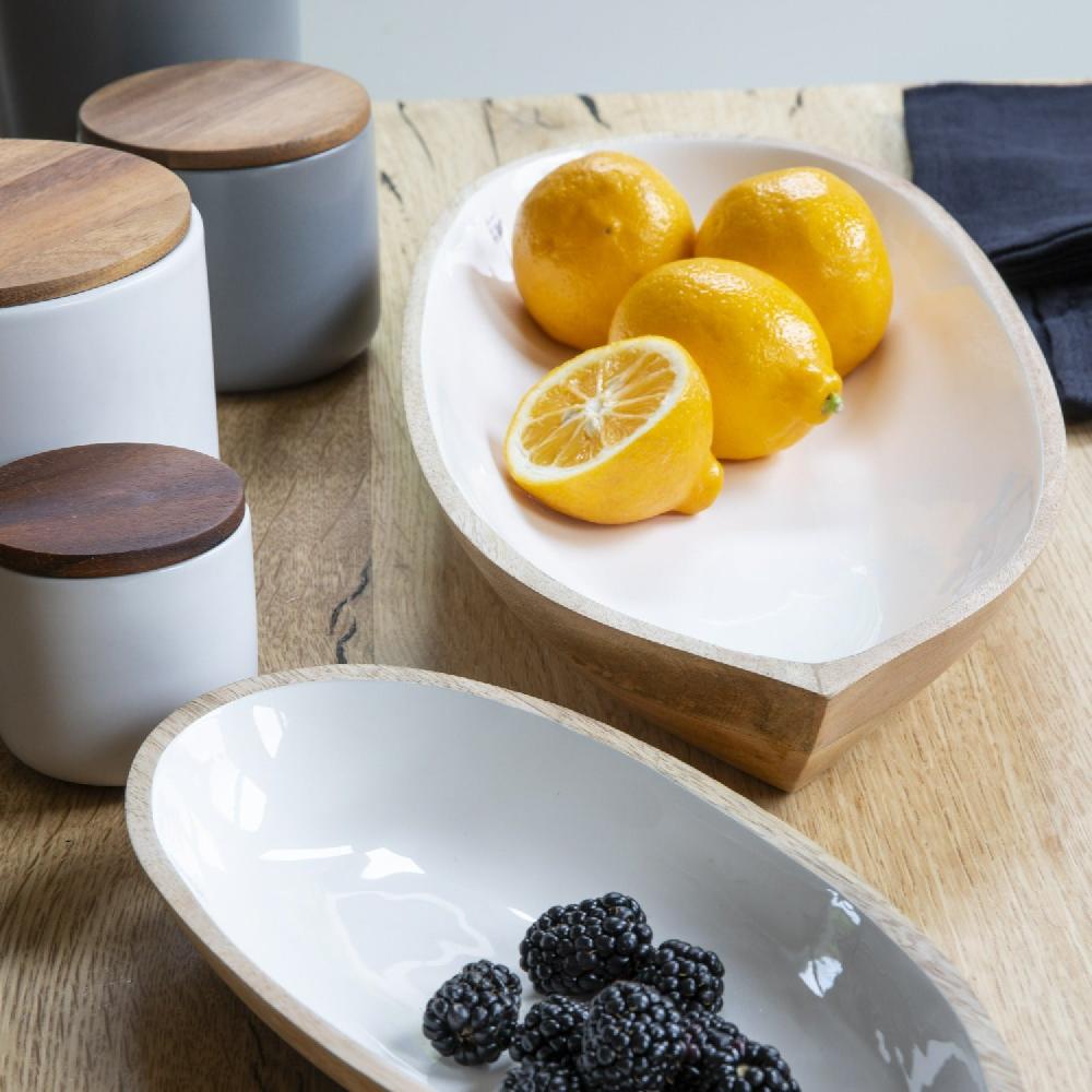 Be Home Madras Oval Dish Large