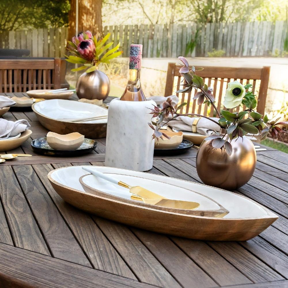 Be Home Madras Oval Dish Medium