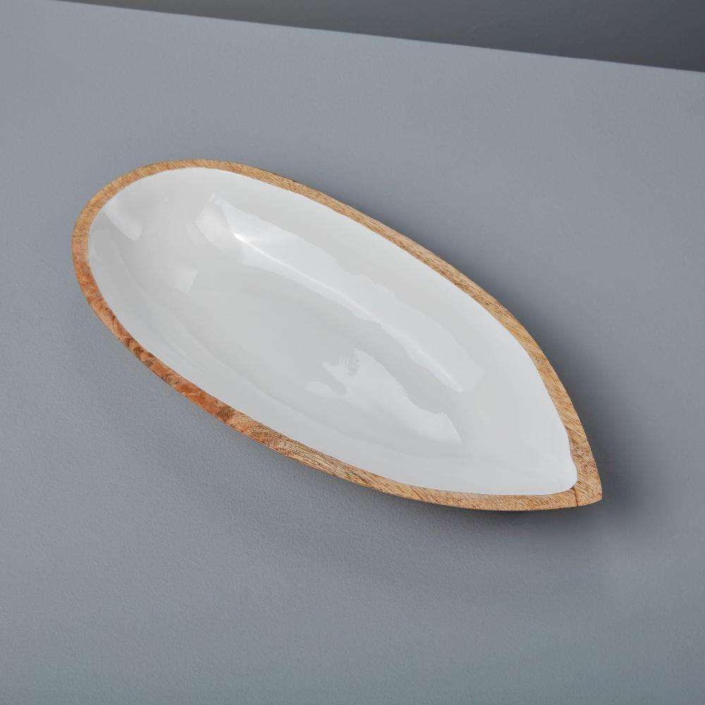 be home Madras Oval Dish Medium