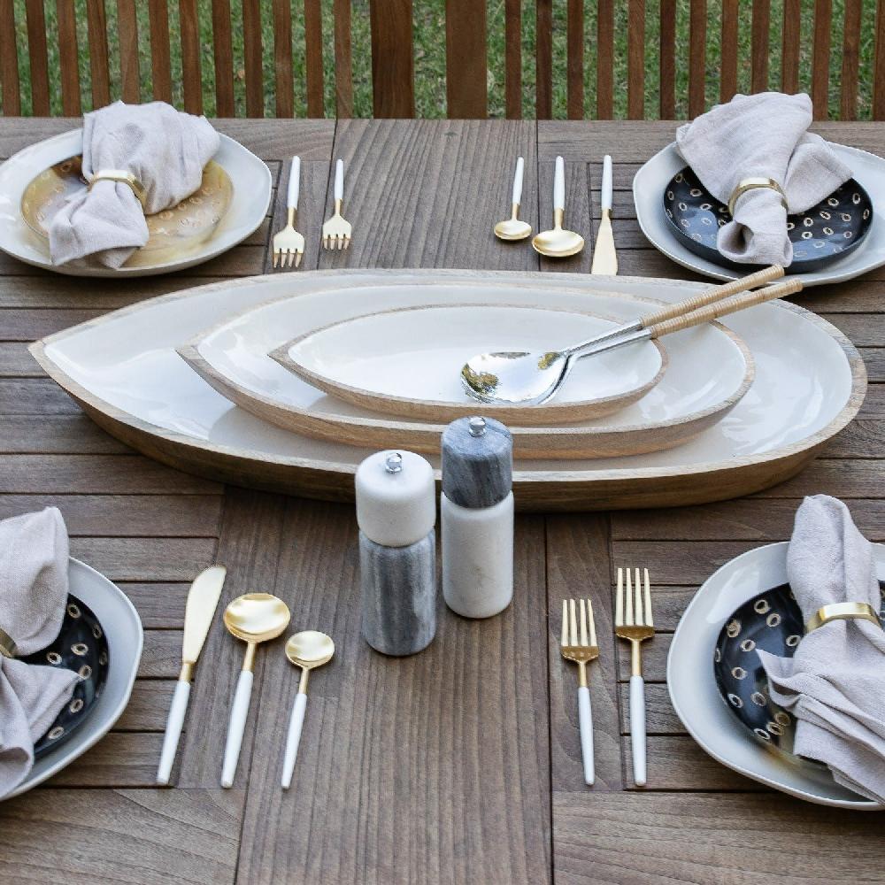 Be Home Madras Oval Oversized Dish