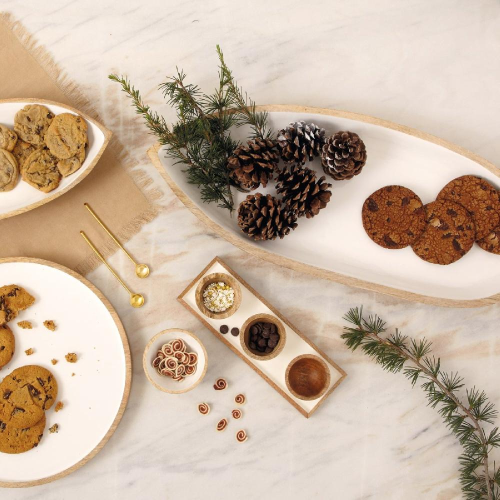 Be Home Madras Oval Oversized Dish