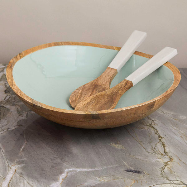 be home Madras Oversized Bowl Sage