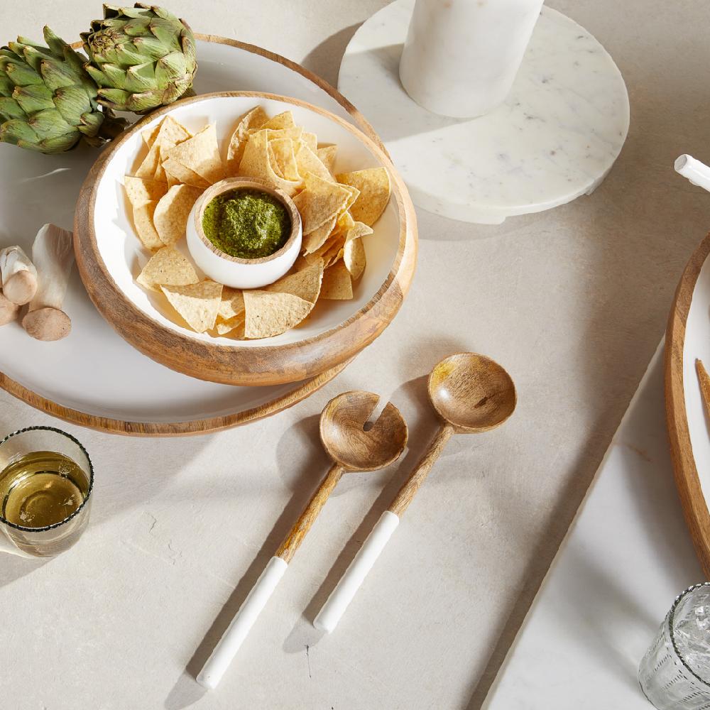 Be Home Madras Traditional Serving Set