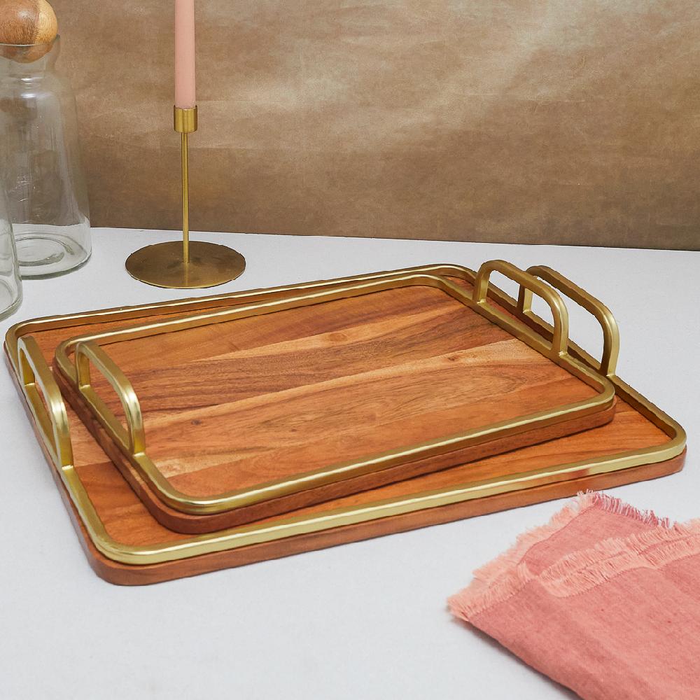 be home Mariposa Tray set of 2