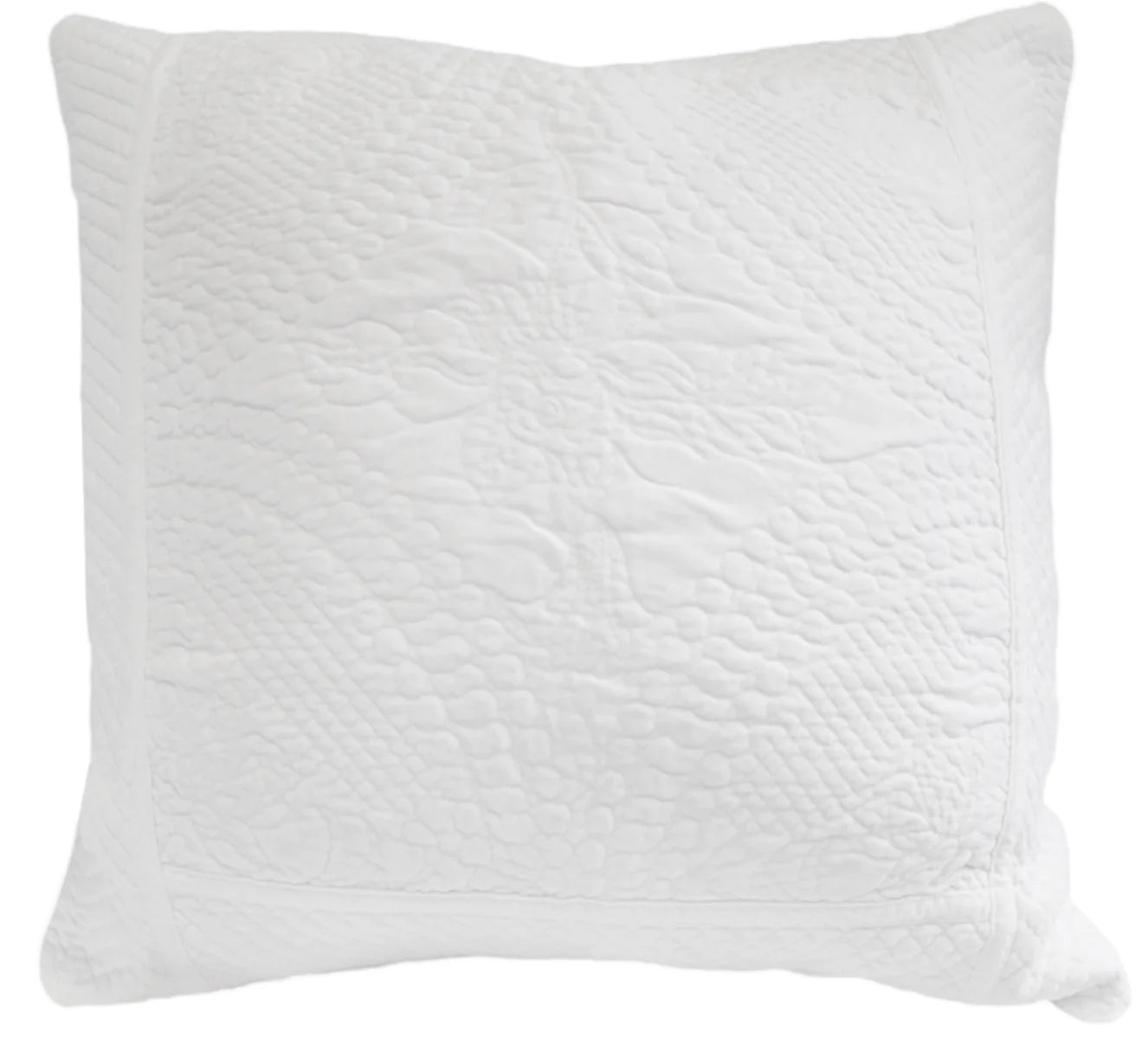be home Marseille Large Euro Sham White