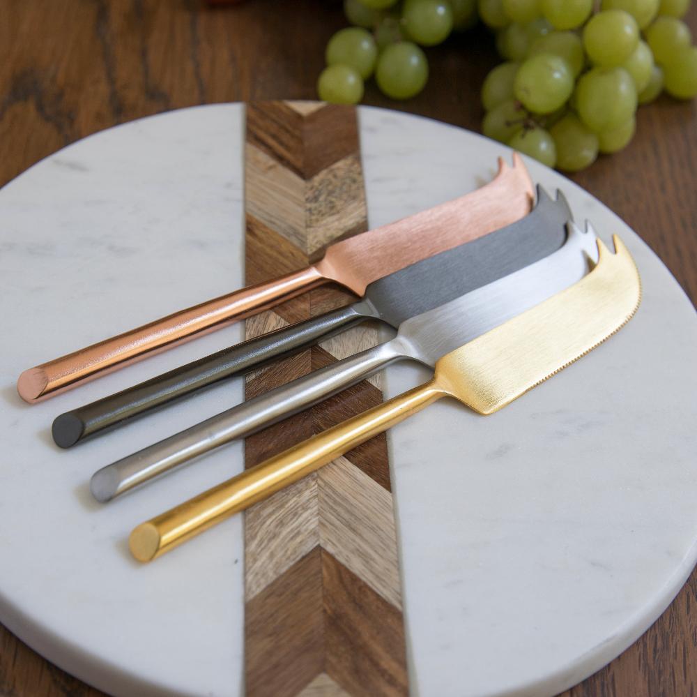 Be Home Matte Gold Cheese Knife
