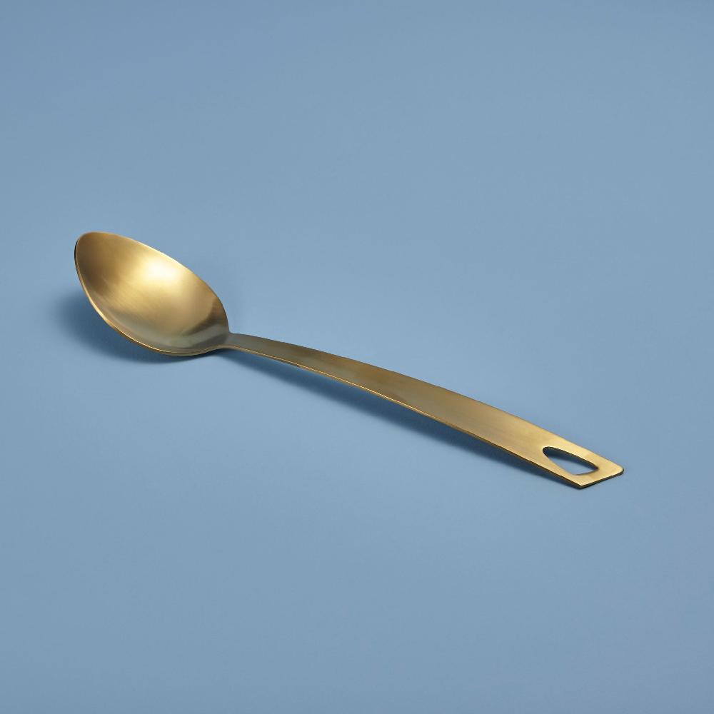 be home Matte Gold Mixing Spoon