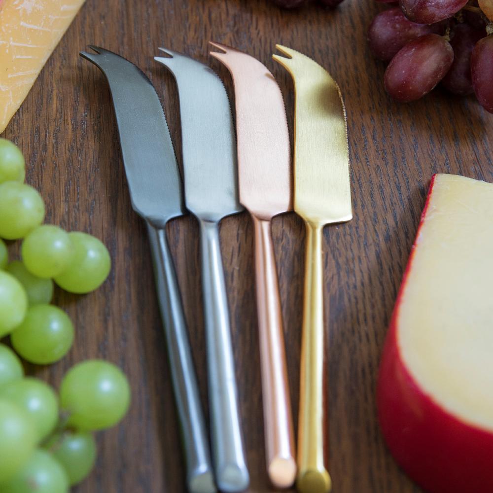 Be Home Matte Onyx Cheese Knife