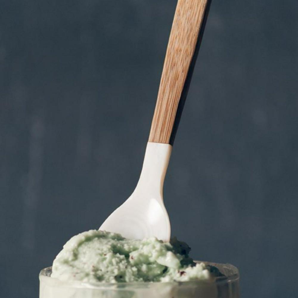 Be Home Medium Shell & Bamboo Spoons Set Of 4