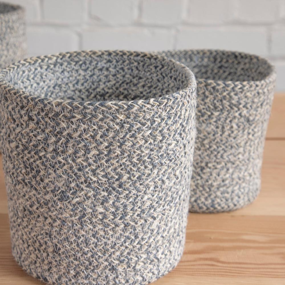 Be Home Melia Cachepot Slate Set Of 4