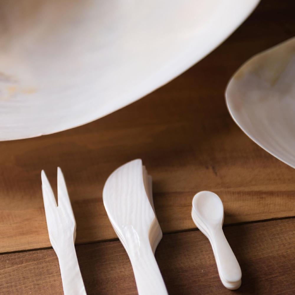 Be Home Mini Shell Spoons Set Of 4