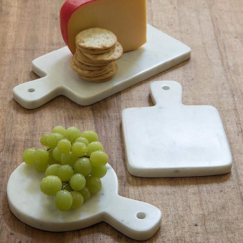 Be Home Mini Square White Marble Board