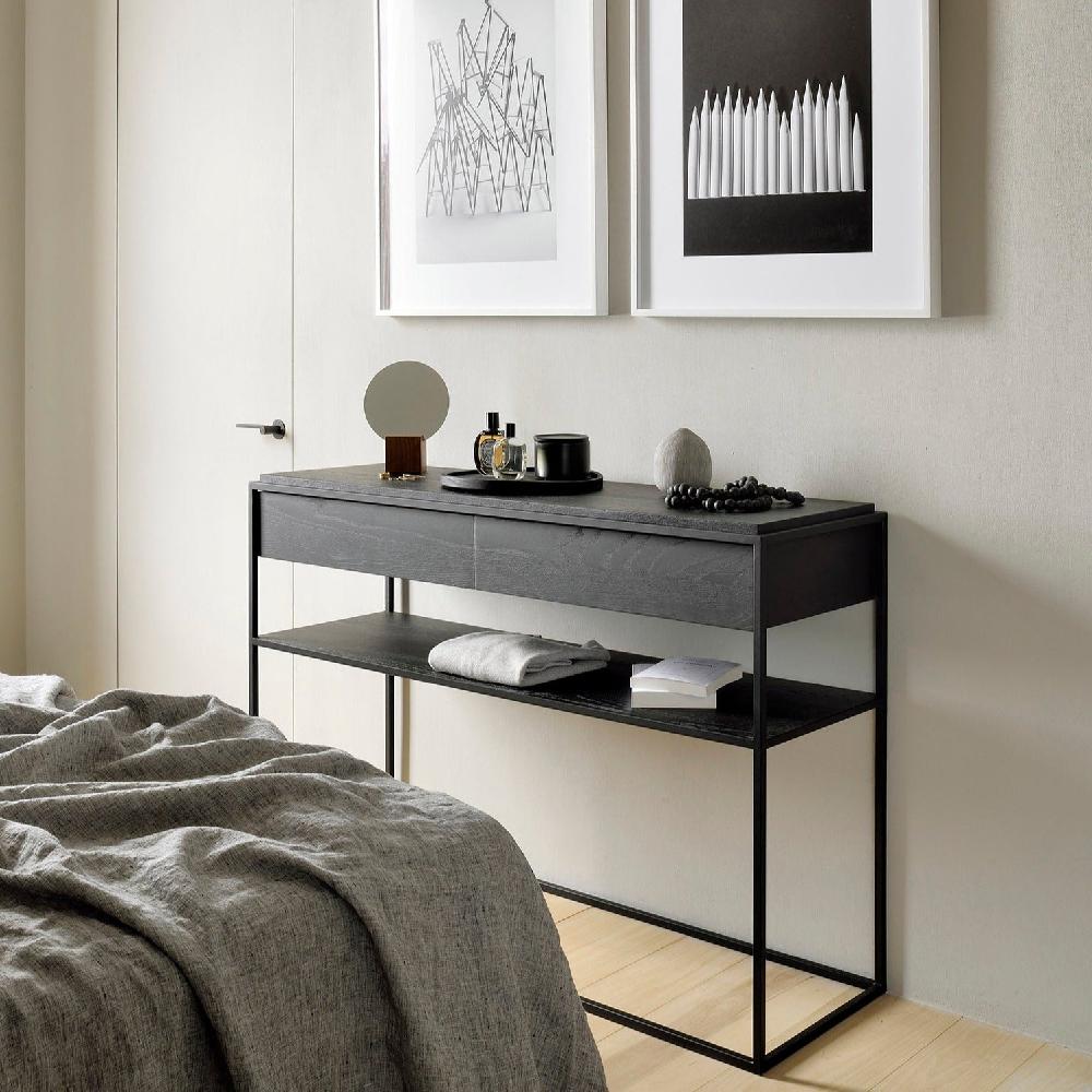 be home Monolit Console Black Oak