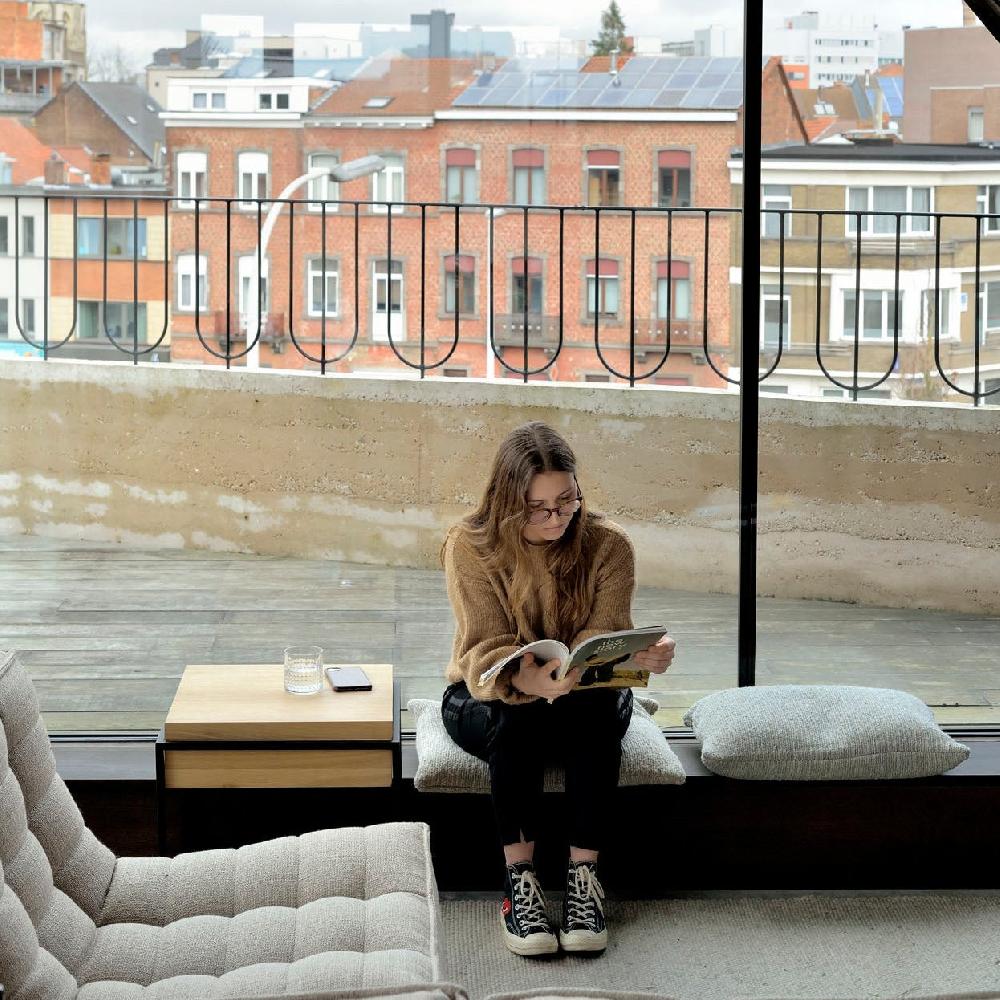 Be Home Monolit Side Table With Removable Cover