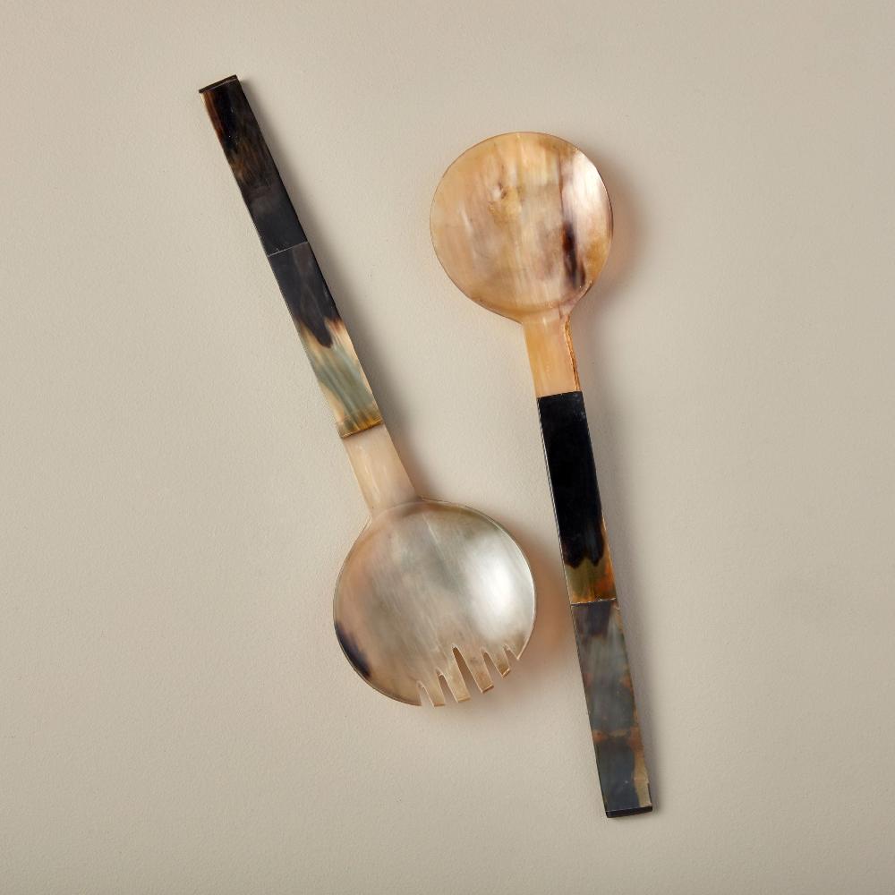 be home Mosaic Horn Oversized Serving Set