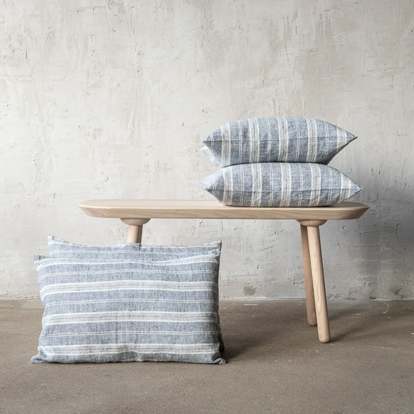 Be Home Multistripe Rectangular Pillow Indigo