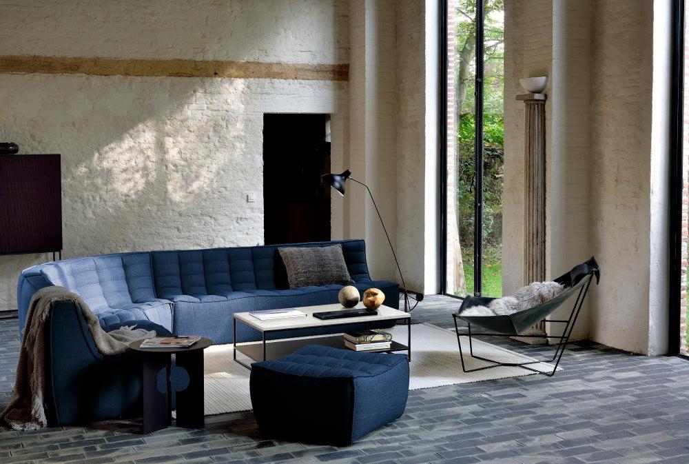 Be Home N701 2 Seater Sofa Blue