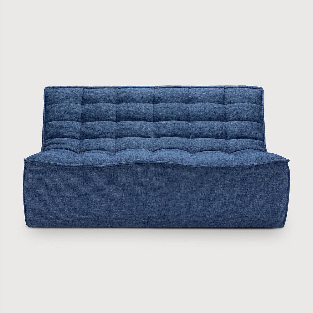 Be Home N701 2 Seater Sofa Blue