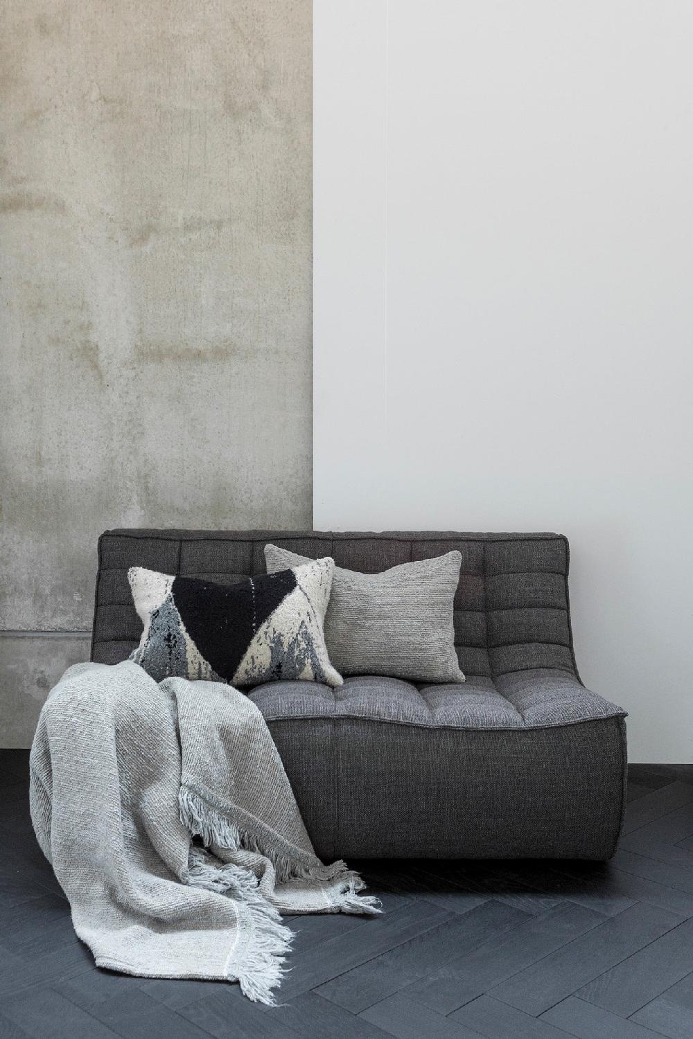 Be Home N701 2 Seater Sofa Dark Grey
