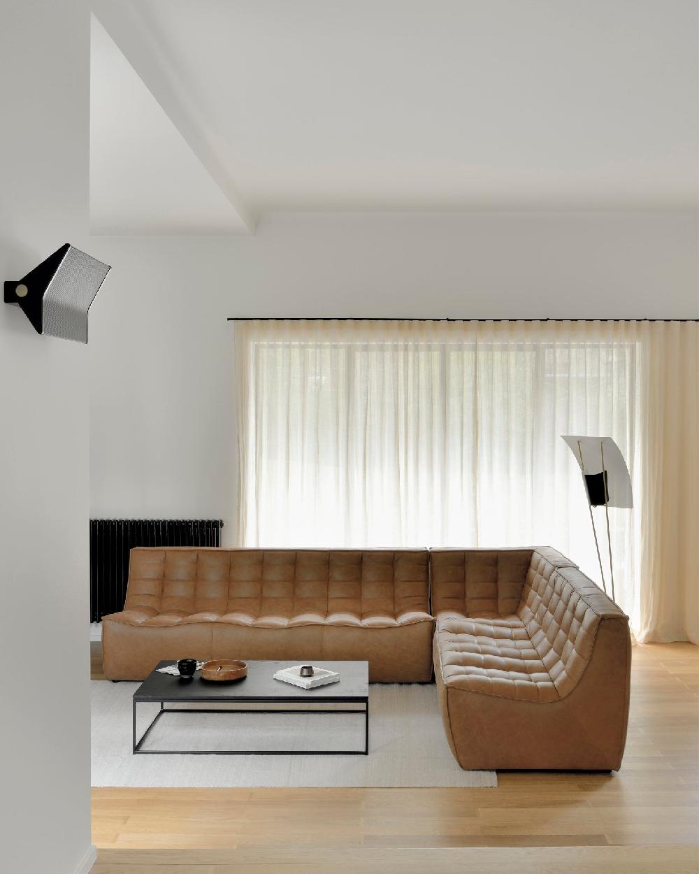 Be Home N701 2 Seater Sofa Old Saddle Leather