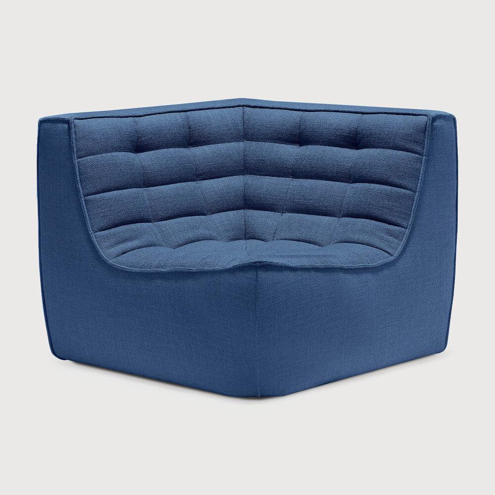 be home N701 Corner Sofa Blue