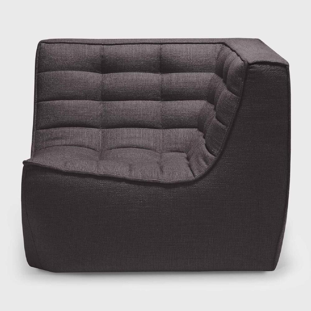 Be Home N701 Corner Sofa Dark Grey