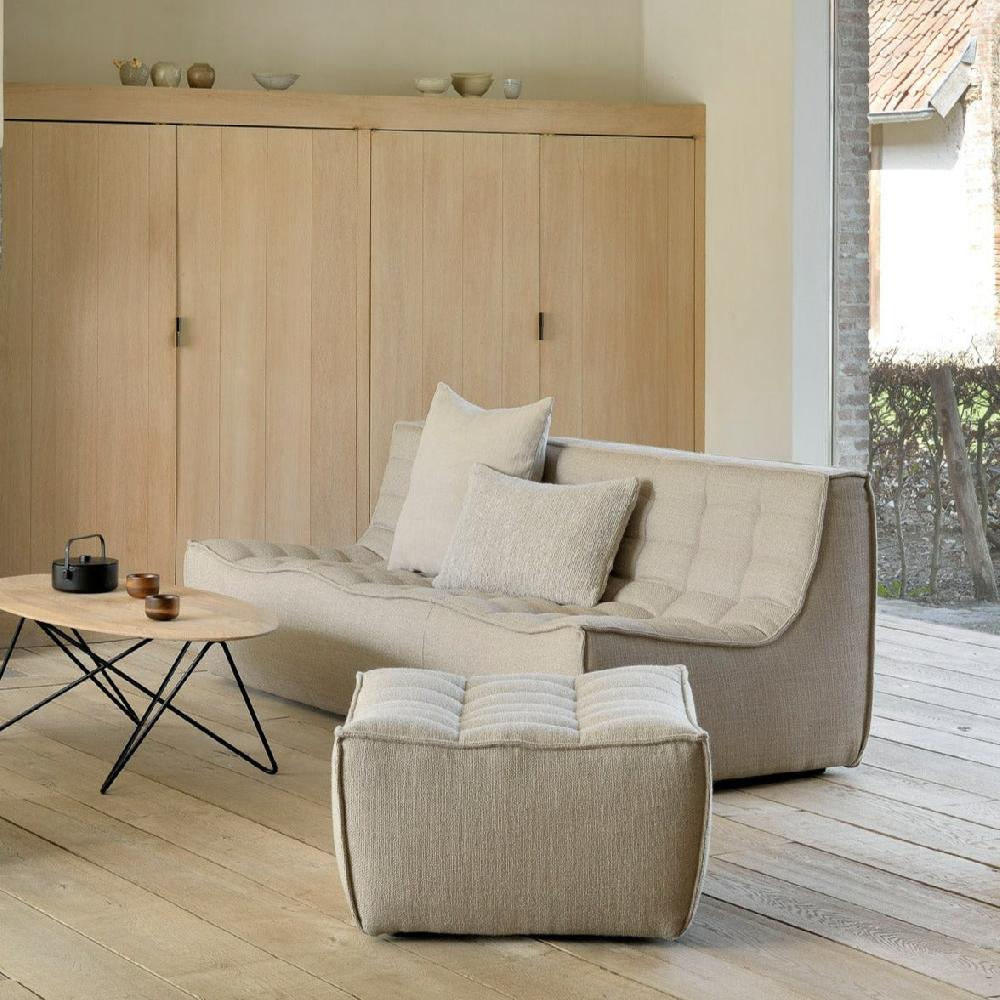 be home N701 Footstool Beige