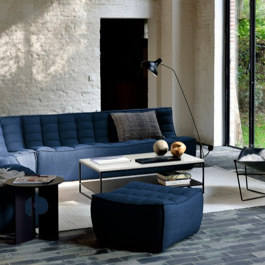 be home N701 Footstool Blue