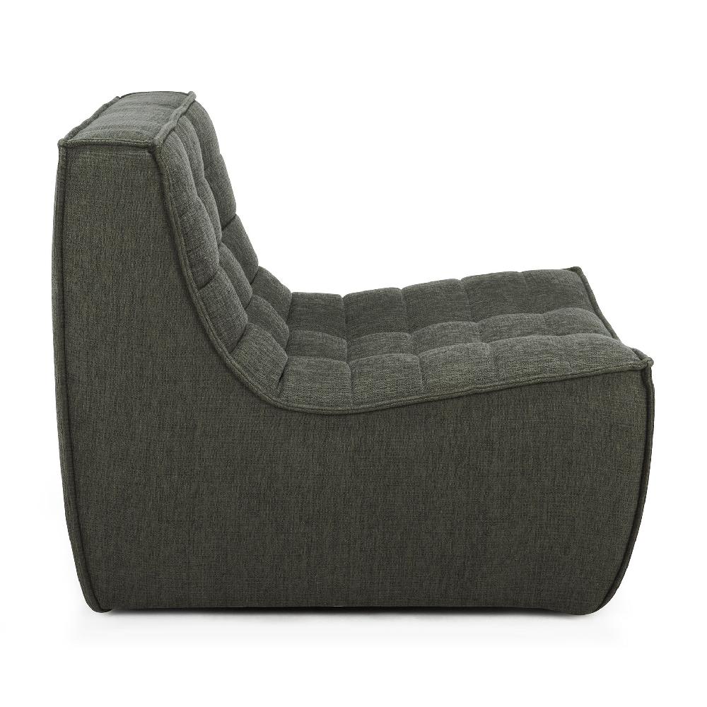 Be Home N701 Single Seater Eco Fabric Sofa Moss