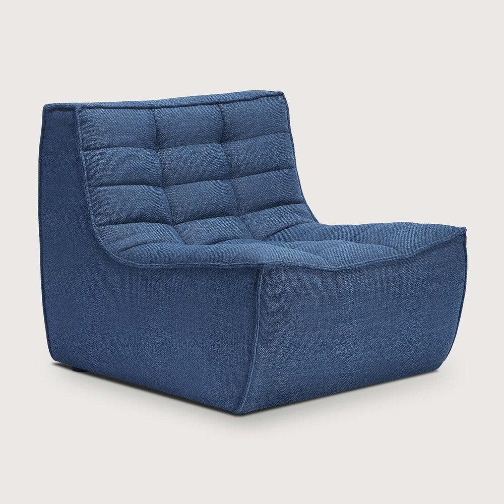 Be Home N701 Single Seater Sofa Blue