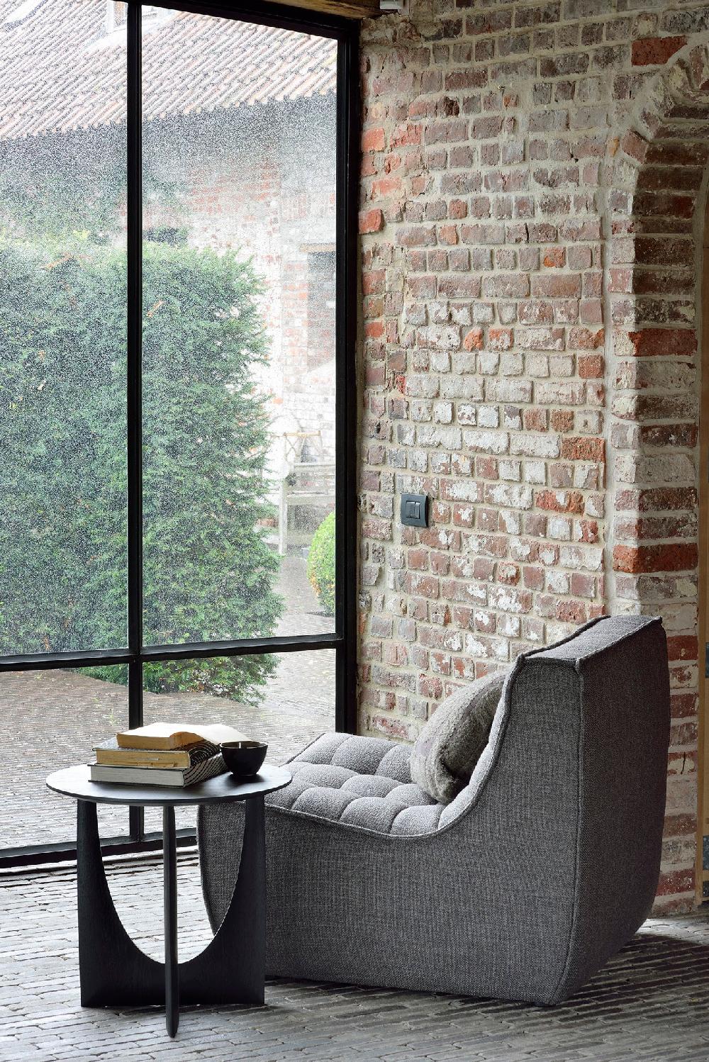 Be Home N701 Single Seater Sofa Dark Grey