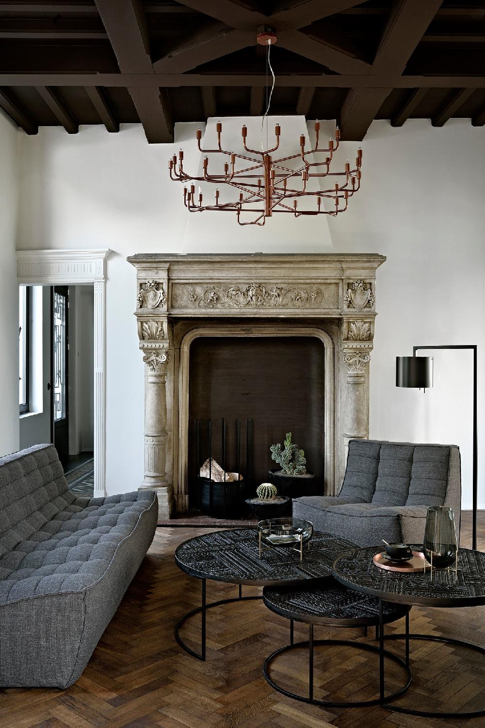 Be Home N701 Single Seater Sofa Dark Grey