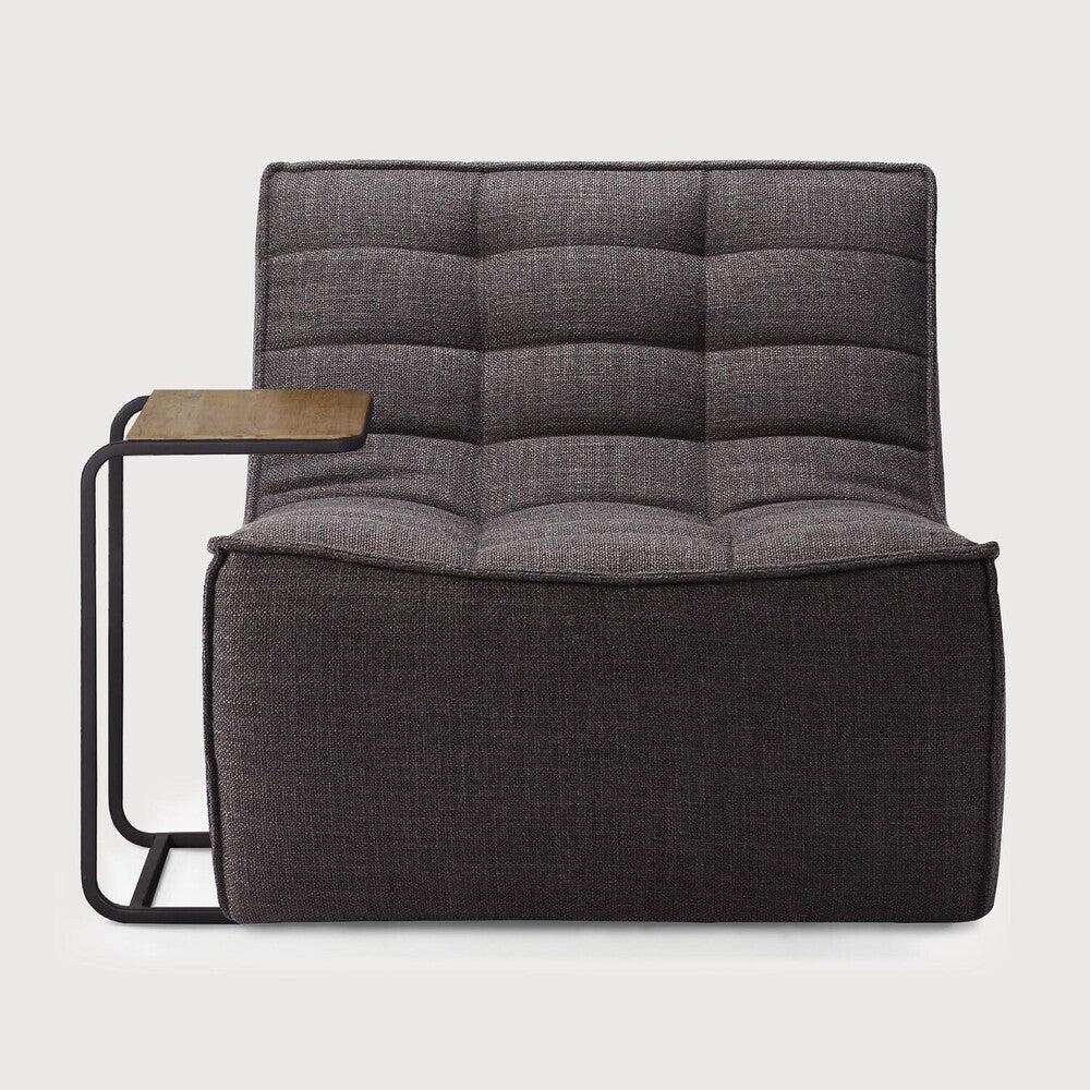 Be Home N701 Single Seater Sofa Dark Grey