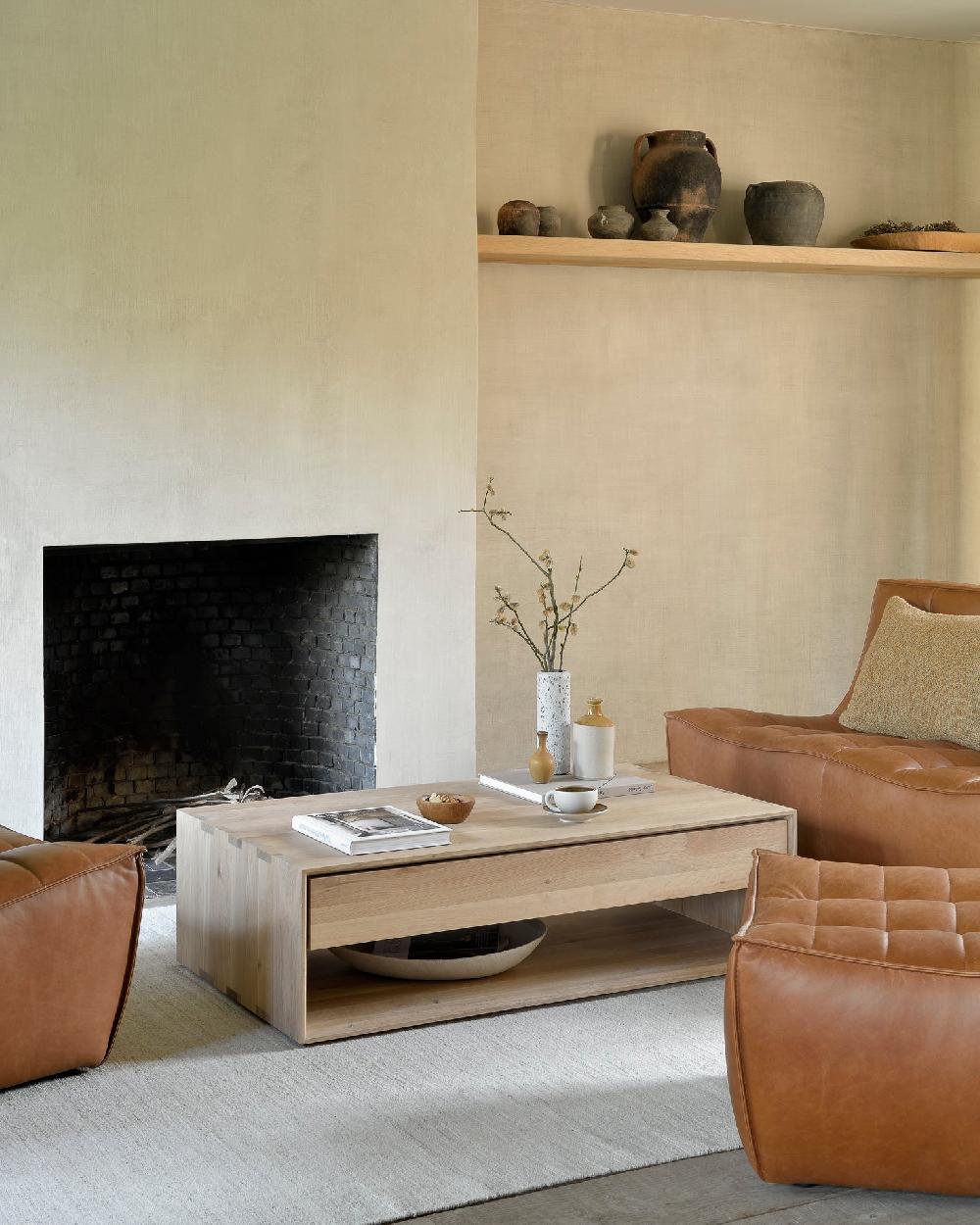 Be Home N701 Single Seater Sofa Old Saddle Leather