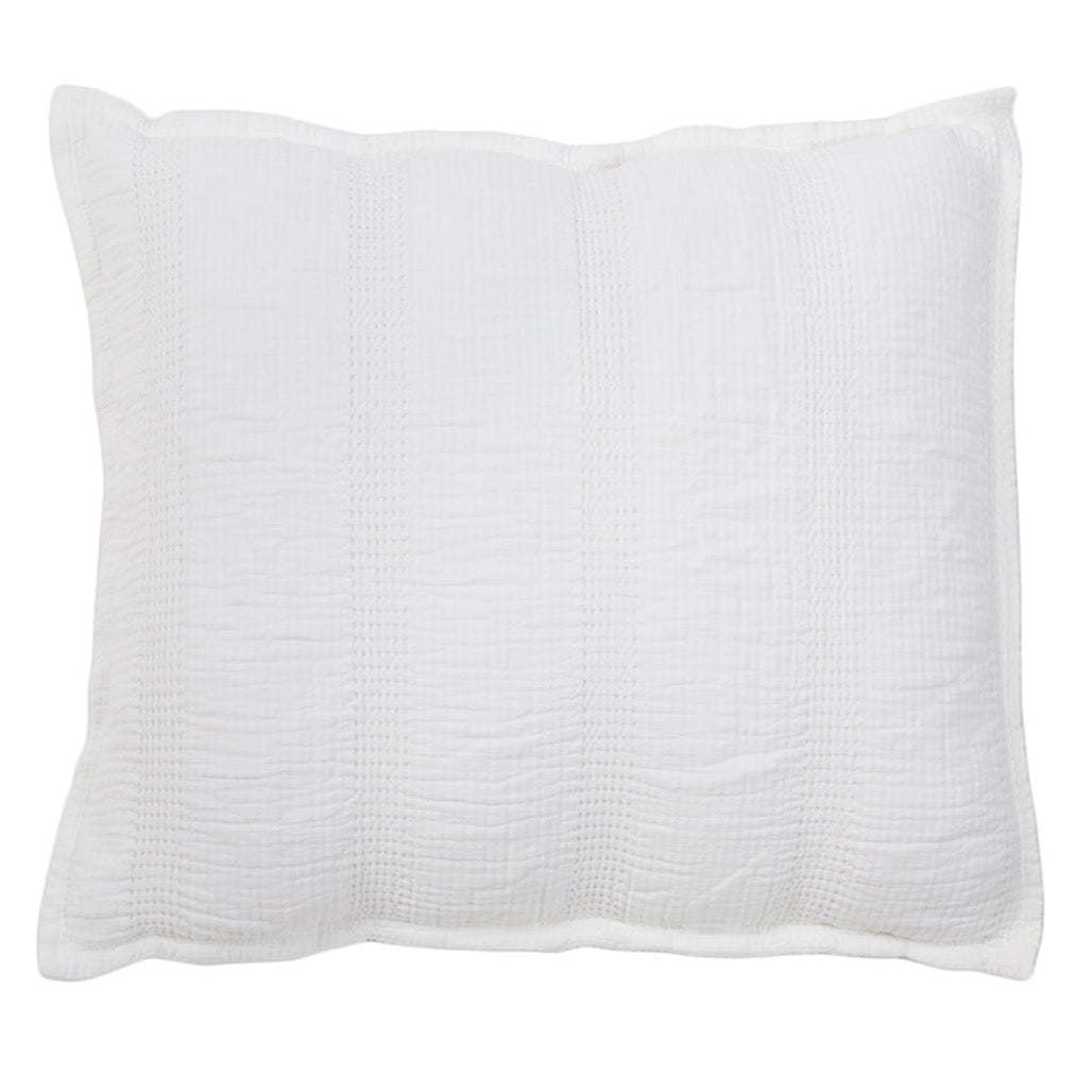 be home Nantucket Euro Sham White