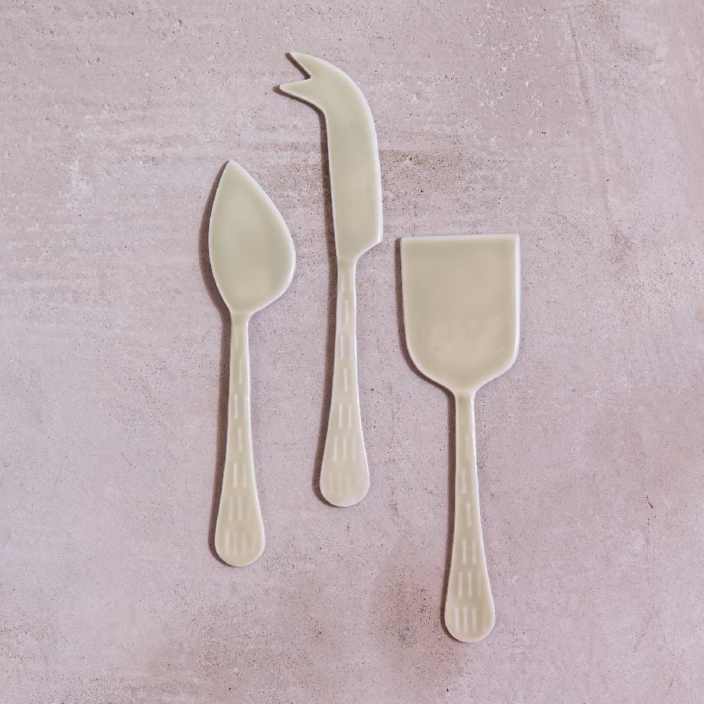 be home Nera Light Green Cheese Set of 3 be home Nera Light Green Cheese Set of 3