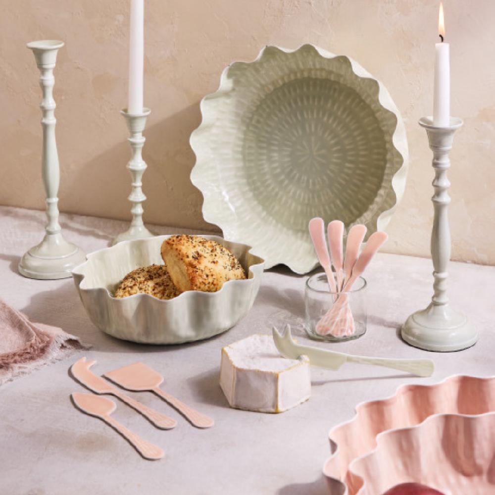 Be Home Nera Light Rose Cheese Set Of 3