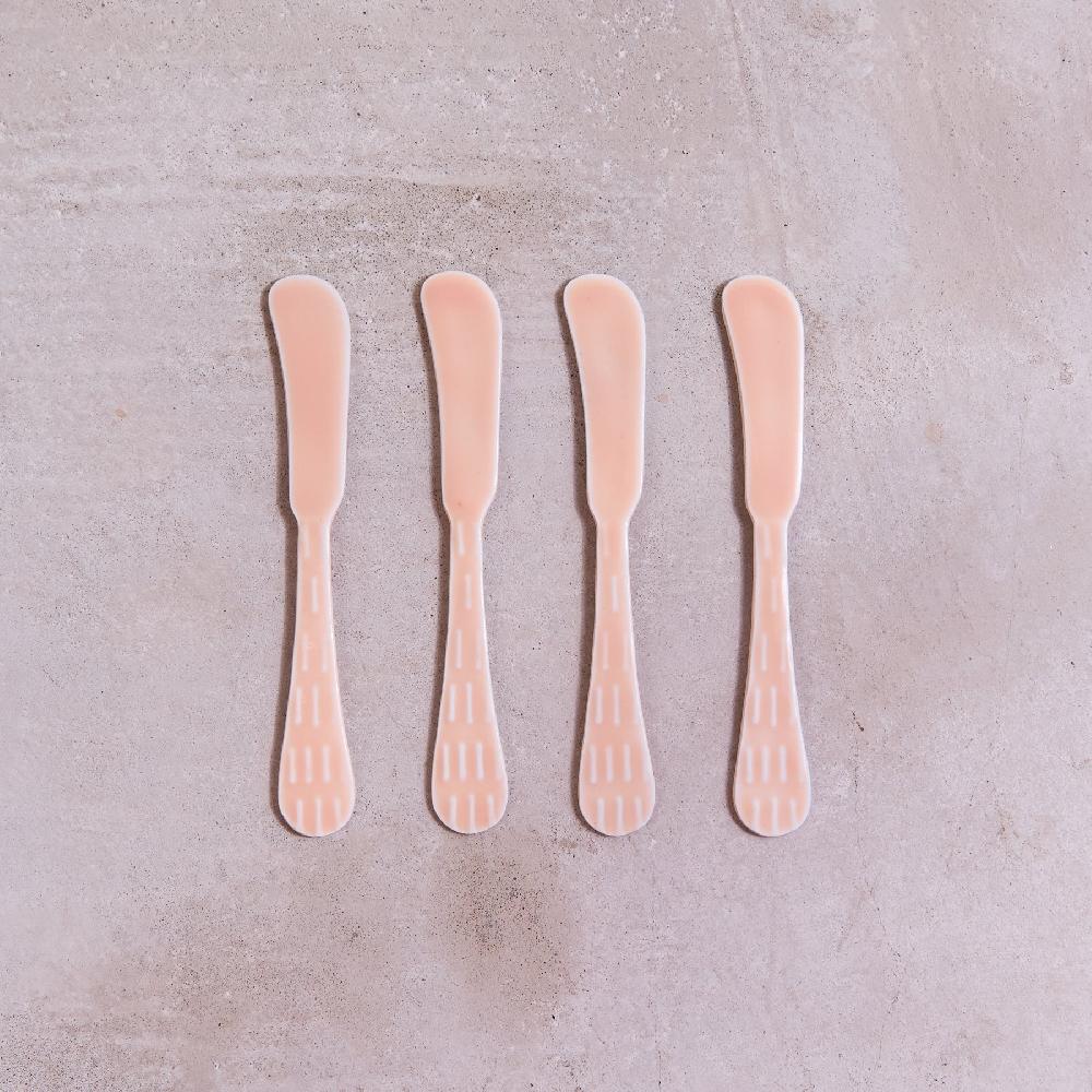 be home Nera Light Rose Spreaders Set of 4 be home Nera Light Rose Spreaders Set of 4