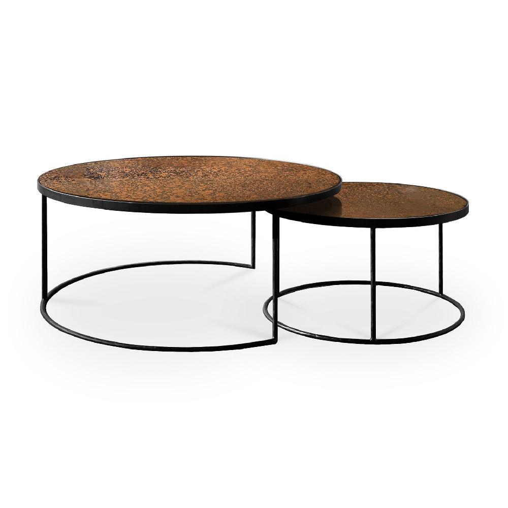 Be Home Nesting Coffee Table Set Bronze