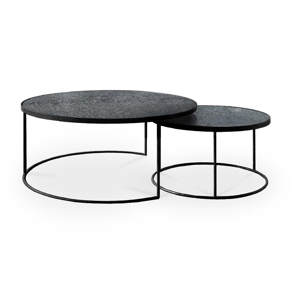 Be Home Nesting Coffee Table Set Charcoal