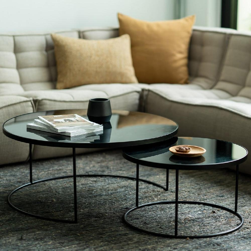 be home Nesting Coffee Table Set Charcoal