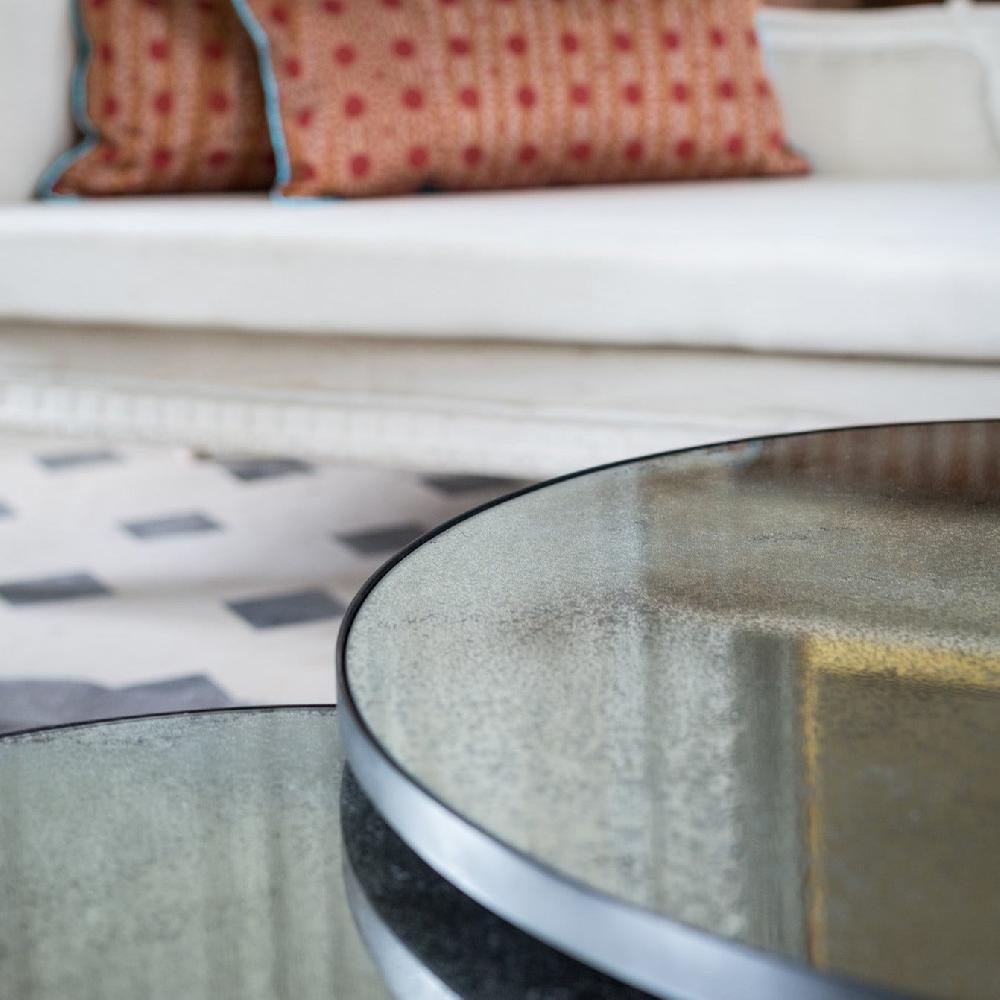 be home Nesting Coffee Table Set Clear