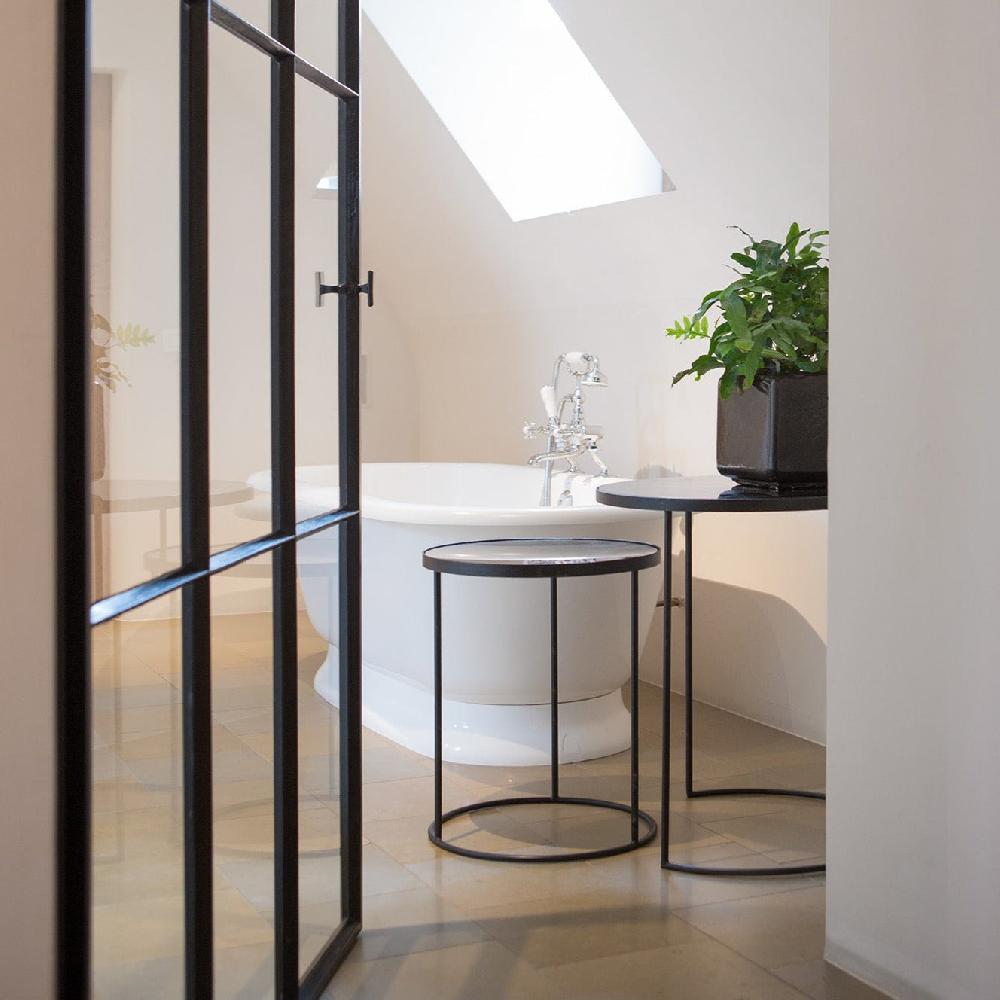 Be Home Nesting Side Table Set Of 2 Charcoal