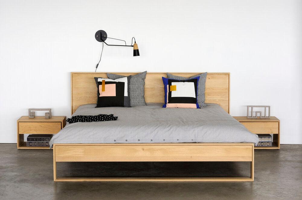 Be Home Nordic II Solid Oak Bed King